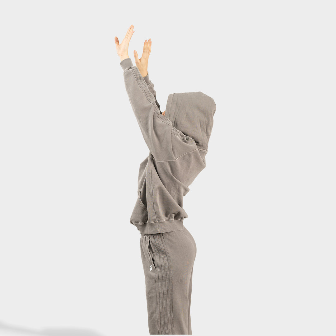 Womens Retro Oversized Hoodie