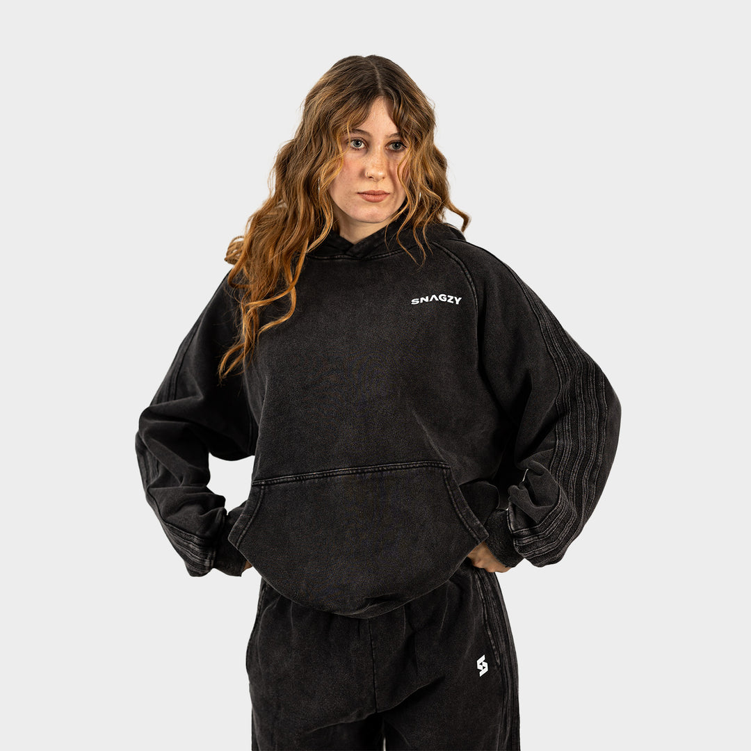 Womens Retro Oversized Hoodie